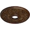 Ekena Millwork Apollo Ceiling Medallion (Canopies up to 5 5/8"), 16 1/2"OD x 3 5/8"ID x 1 1/8"P, Root Beer Crackle CM16APRBC - alternate 4